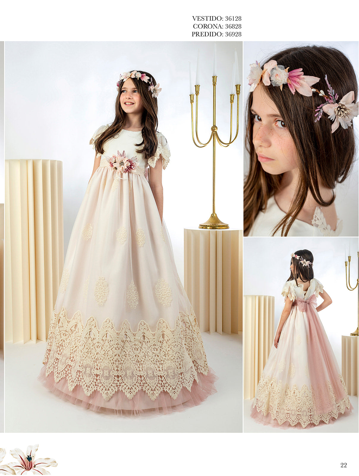 Vestido de Primera Comunión – Modelo 36128
