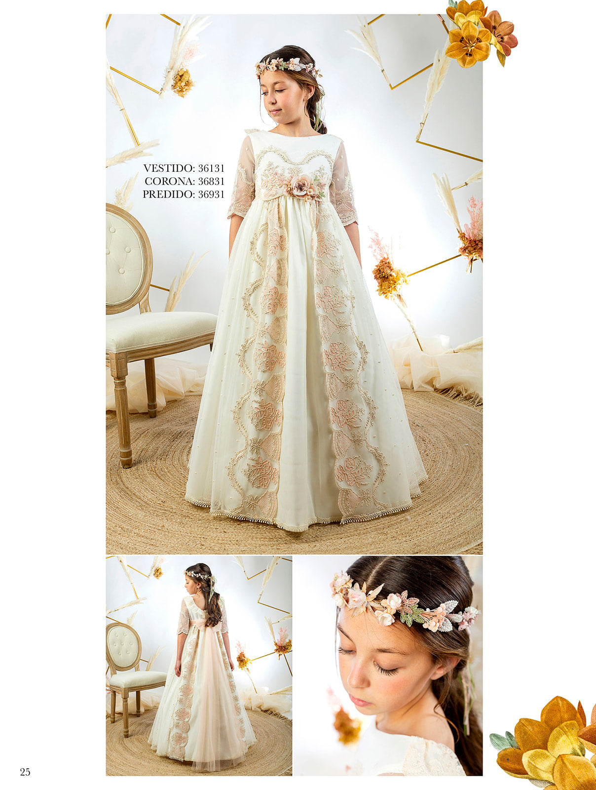 Vestido de Primera Comunión – Modelo 36131