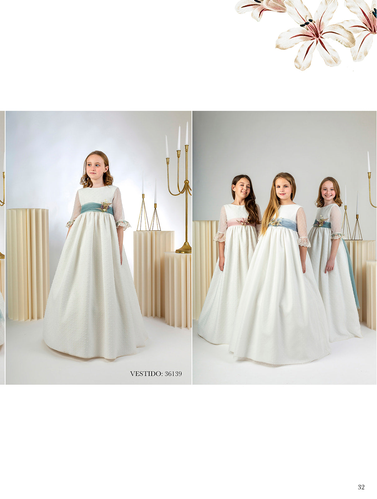 Vestido de Primera Comunión – Modelo 36139