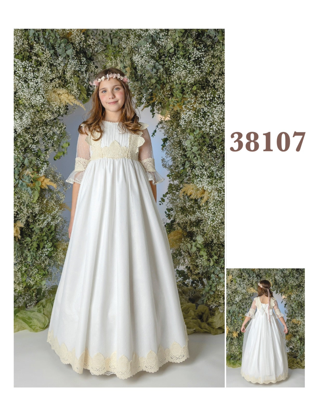 Vestido de Primera Comunión – Modelo 38107