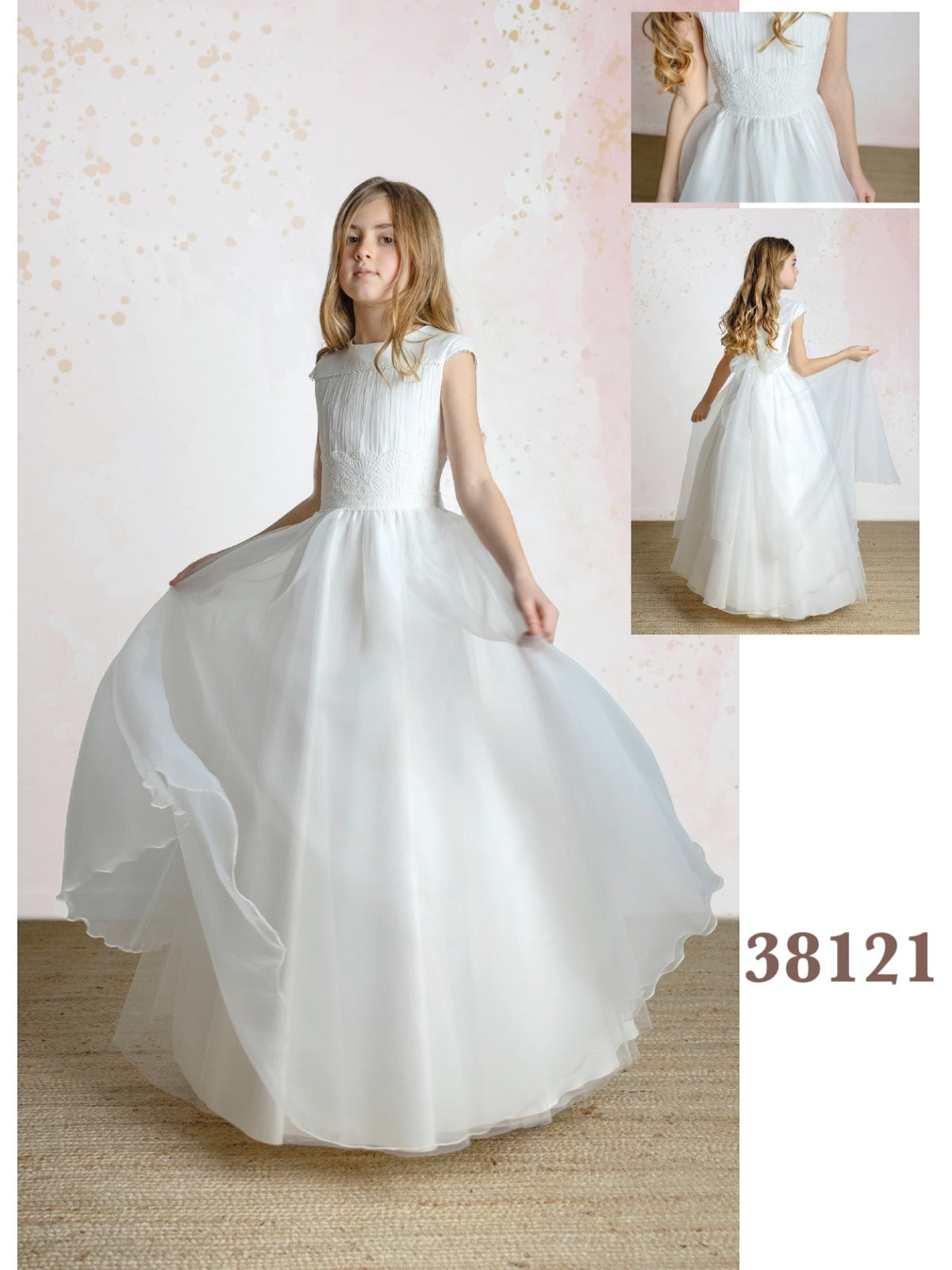 Vestido de Primera Comunión – Modelo 38121