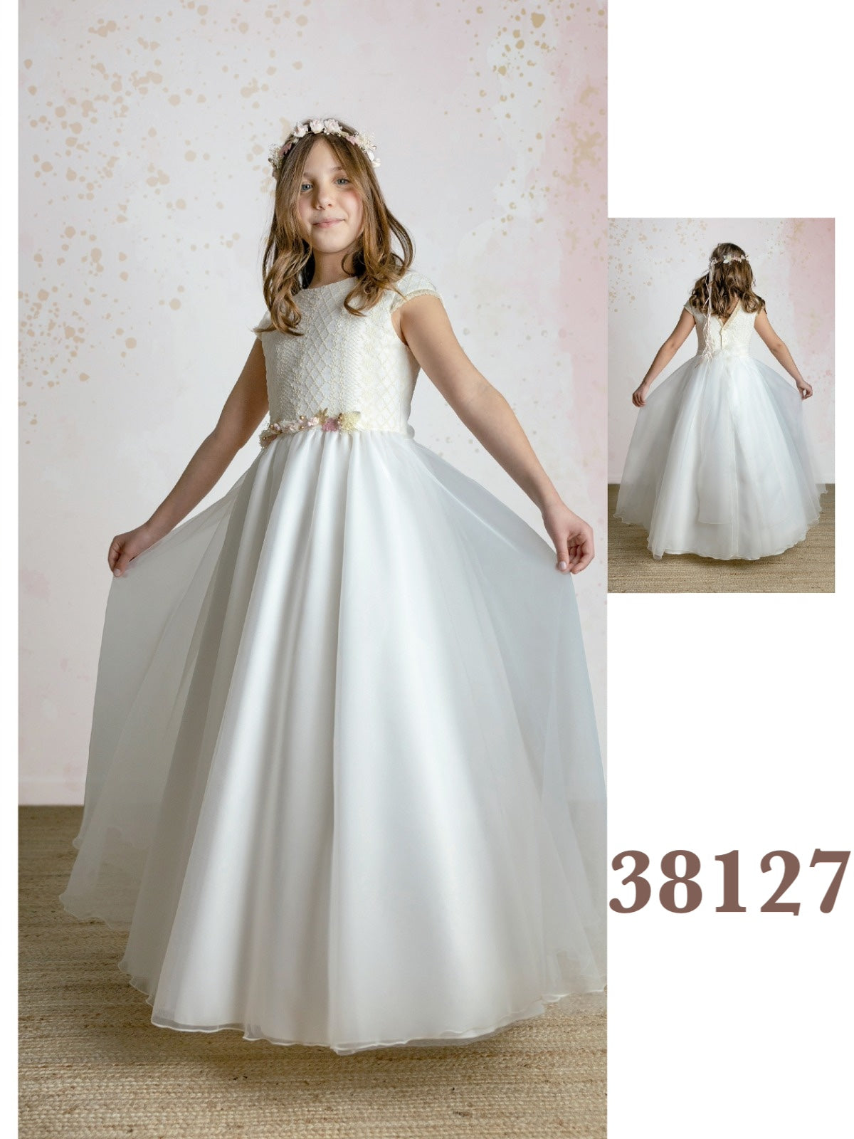 Vestido de Primera Comunión – Modelo 38127