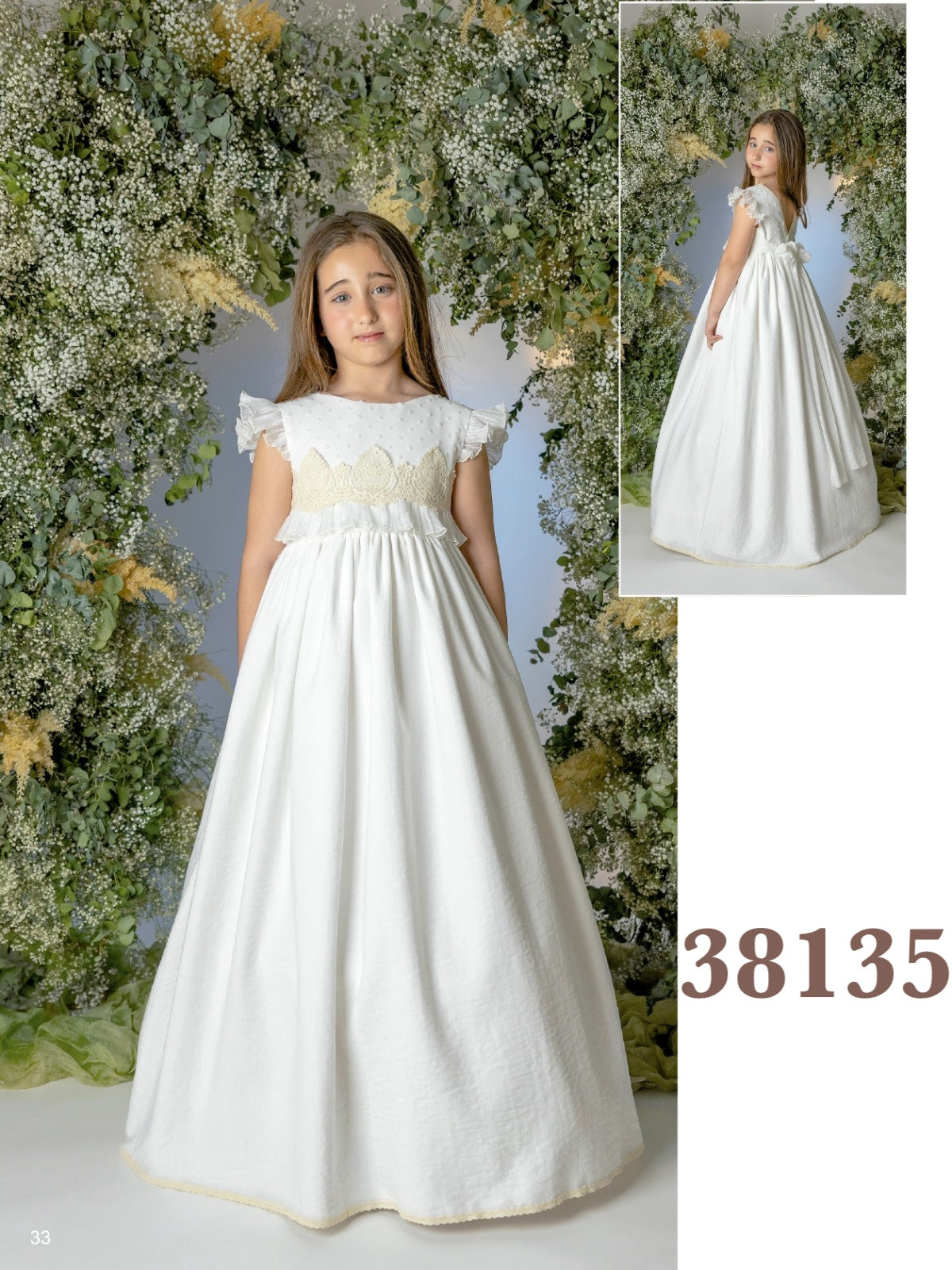 Vestido de Primera Comunión – Modelo 38135